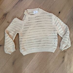 Zara Cream Knit girl’s  Sweater